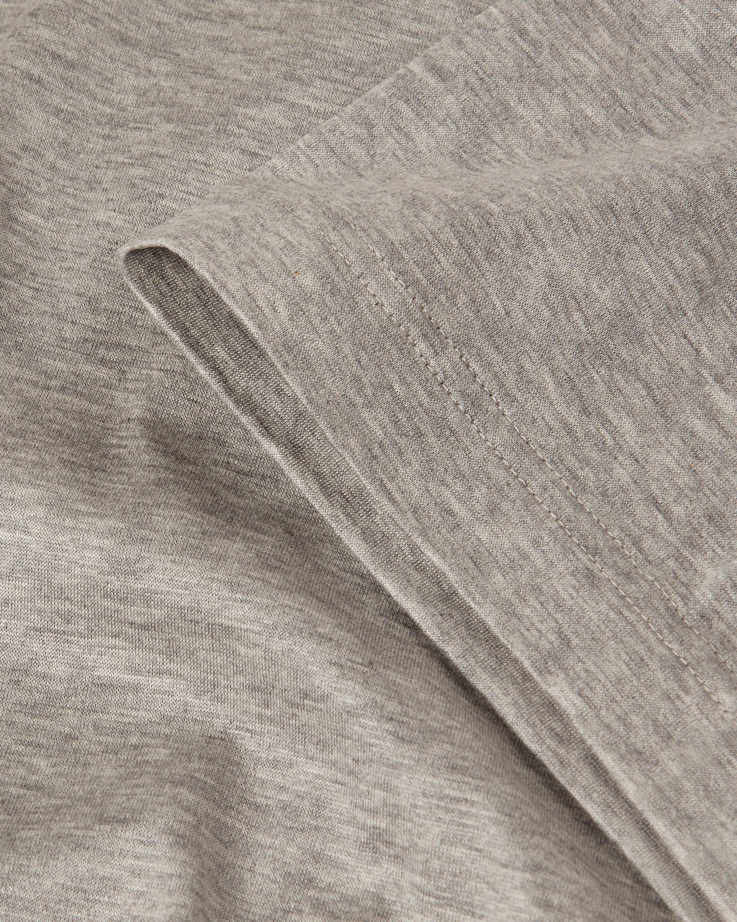 Short Sleeve Mercerised T-shirt (Grey Marl)