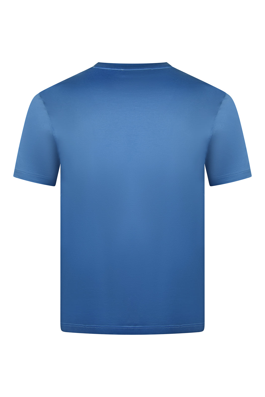 Zattura Mercerised Short Sleeve T-Shirt (Deep Blue)