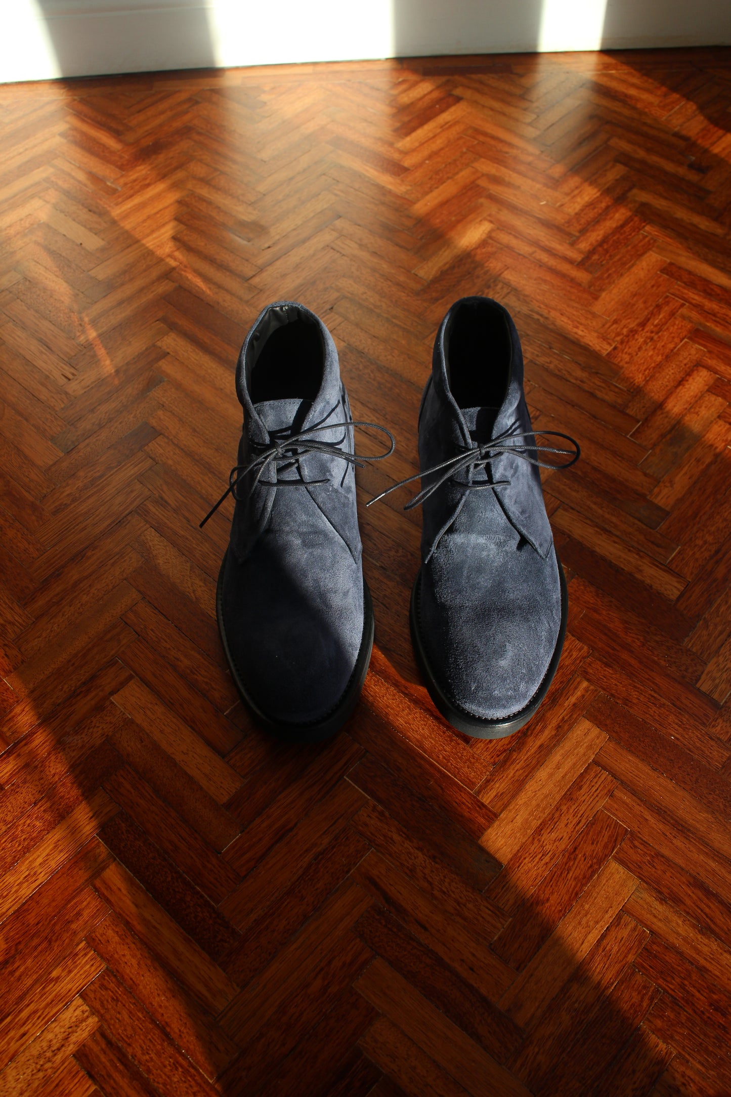 Desert Boot in Navy Suede