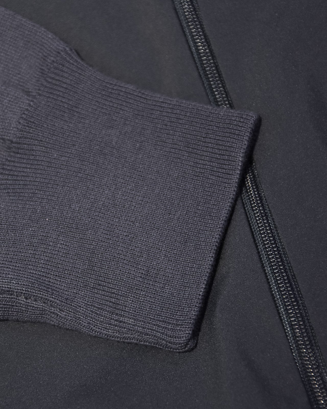 Zattura Tech & Knitted Hybrid Jacket (Graphite Grey)