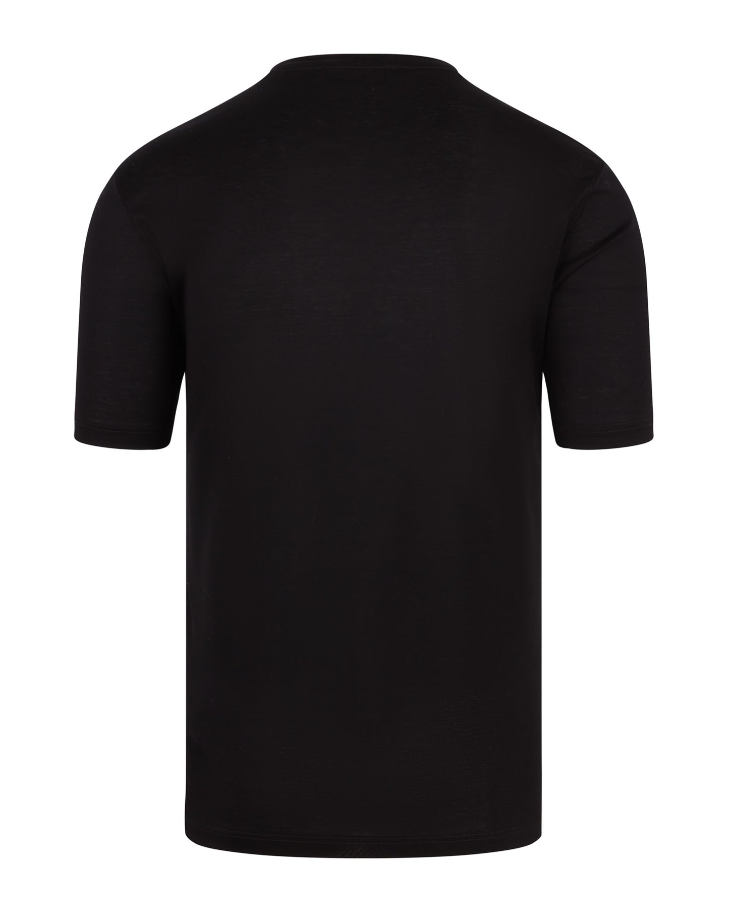 Short Sleeve Mercerised T-shirt (Black)