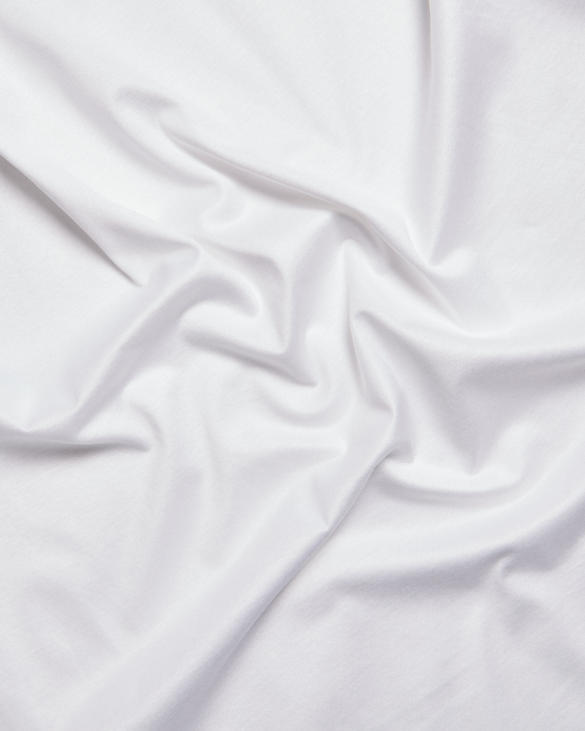 Mercerised Short Sleeve T-shirt (White)