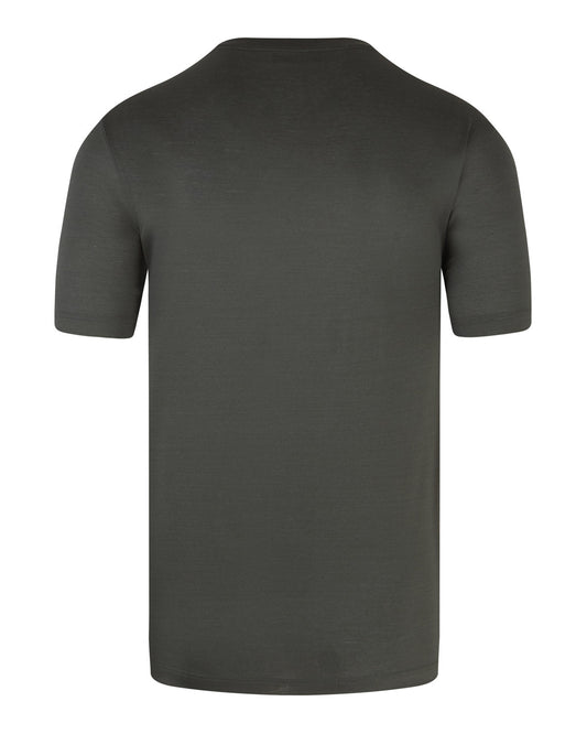 Short Sleeve Mercerised T-shirt (Racing Green)
