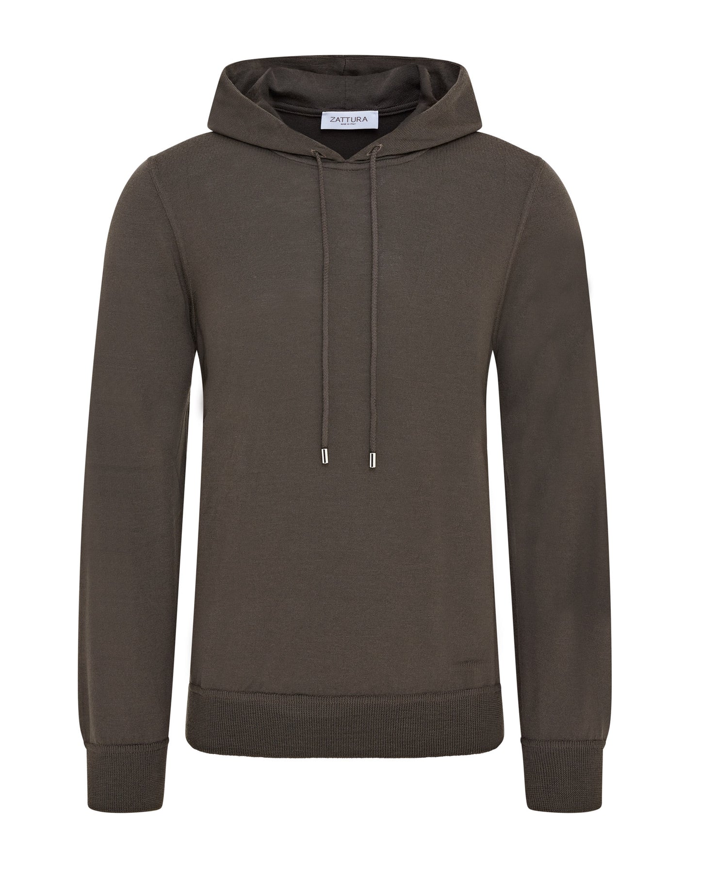 Techwool Knitted Hoodie (Army Green)