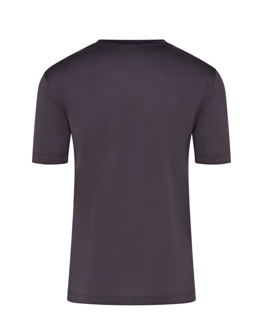 Zattura Short Sleeve Mercerised T-shirt (Carbon)