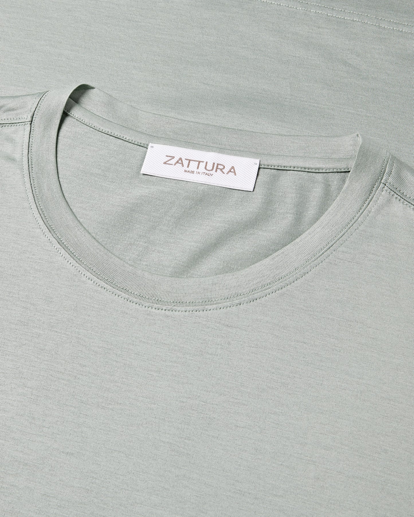 Short Sleeve Mercerised T-shirt (Mint Green)