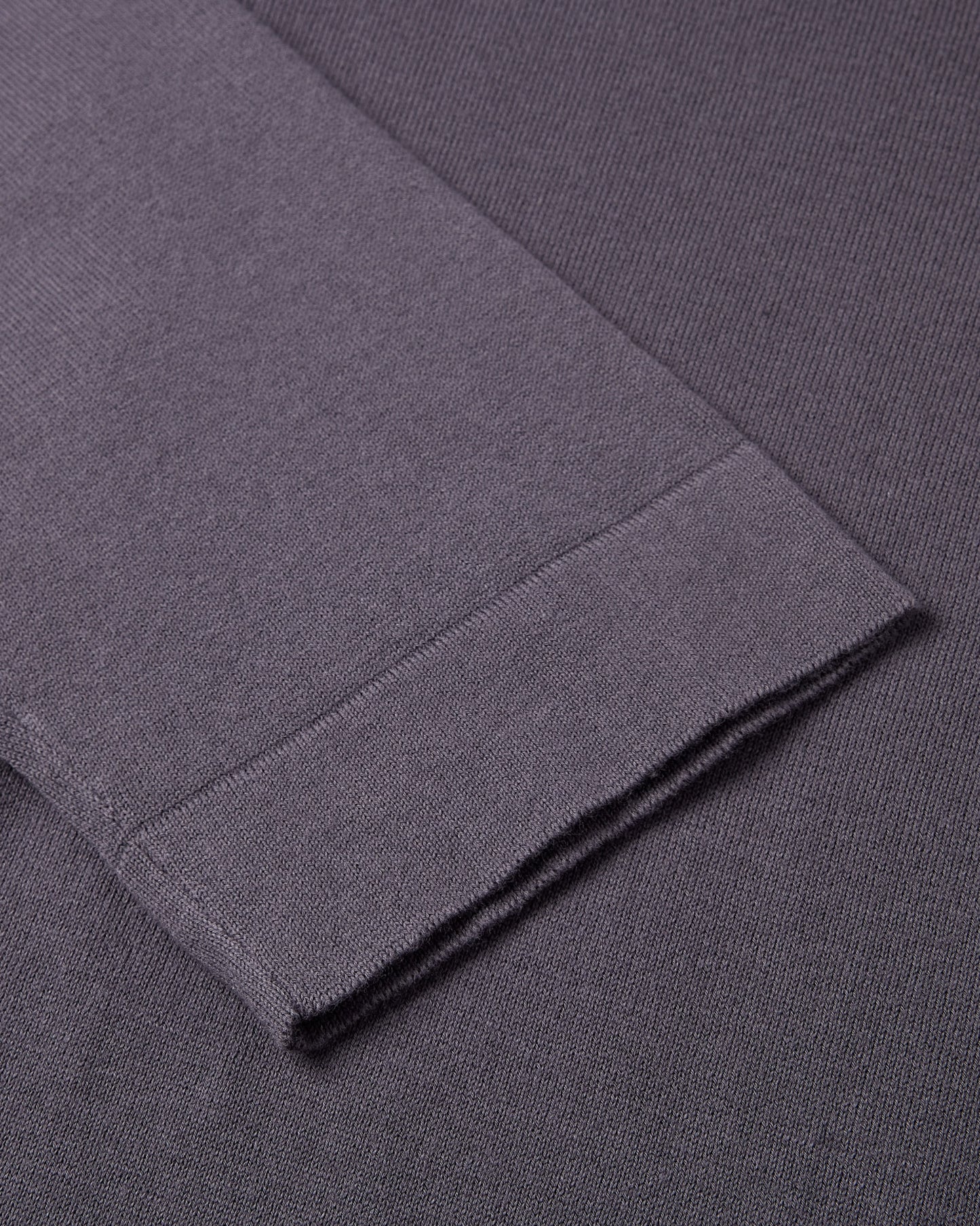 Knitted Button Up Shirt (Graphite)