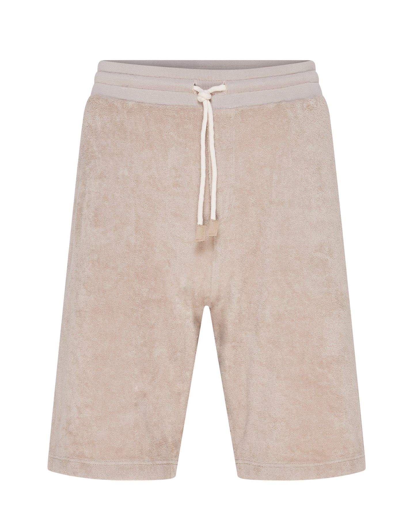 Terry Towelling Shorts (Beige)