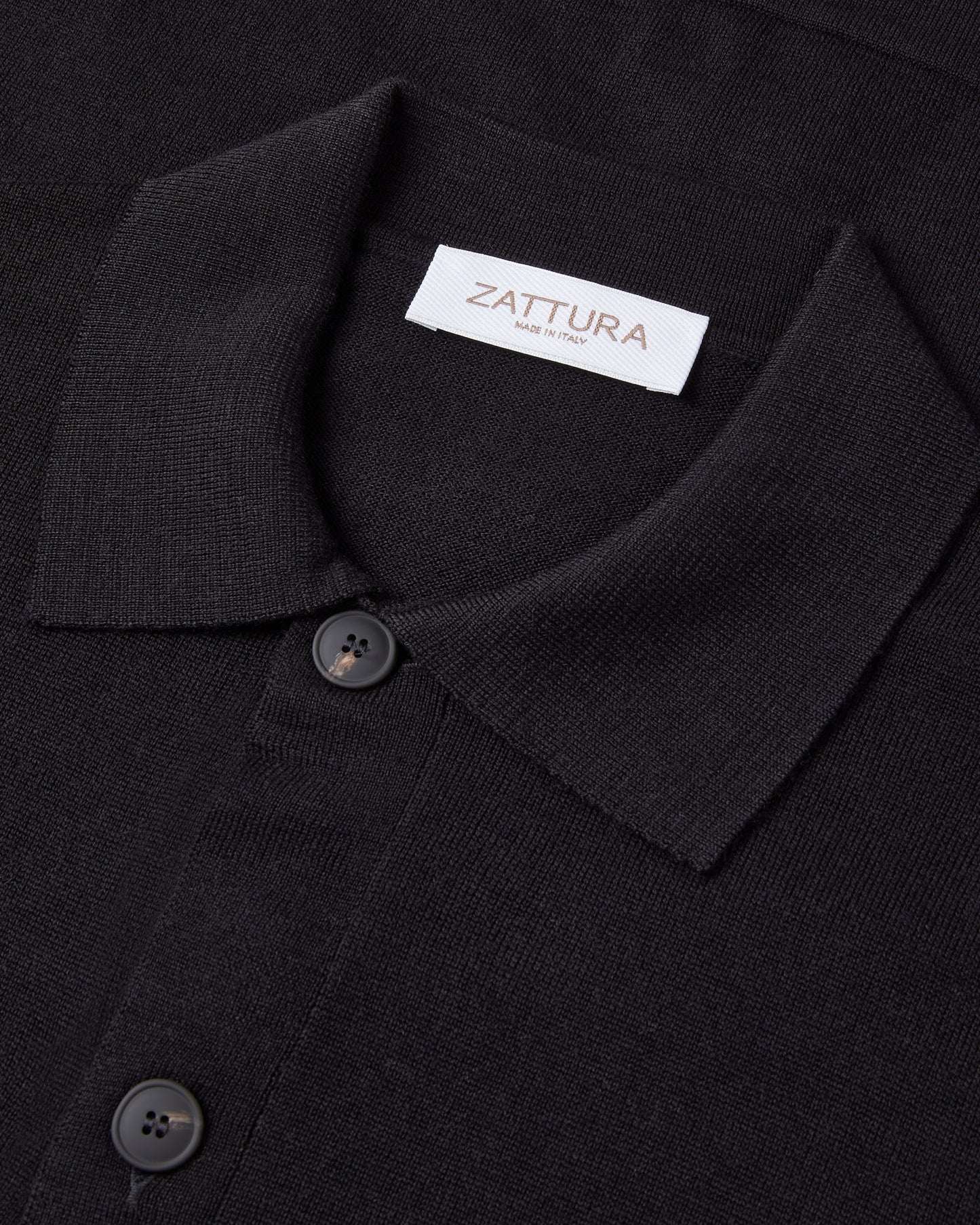 Techwool Overshirt (Black)