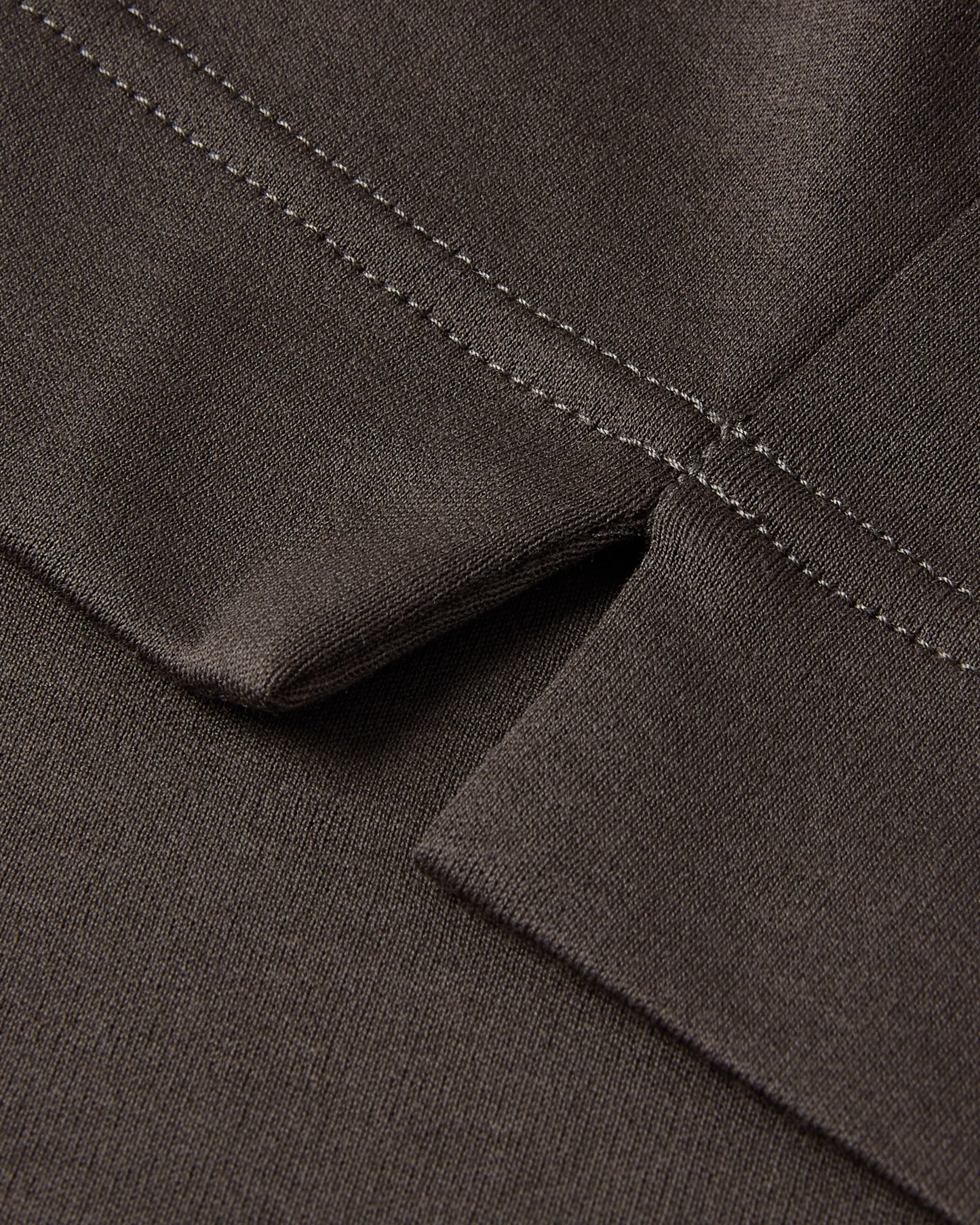 Long Sleeve Techwool Crew Neck Knit (Army Green)