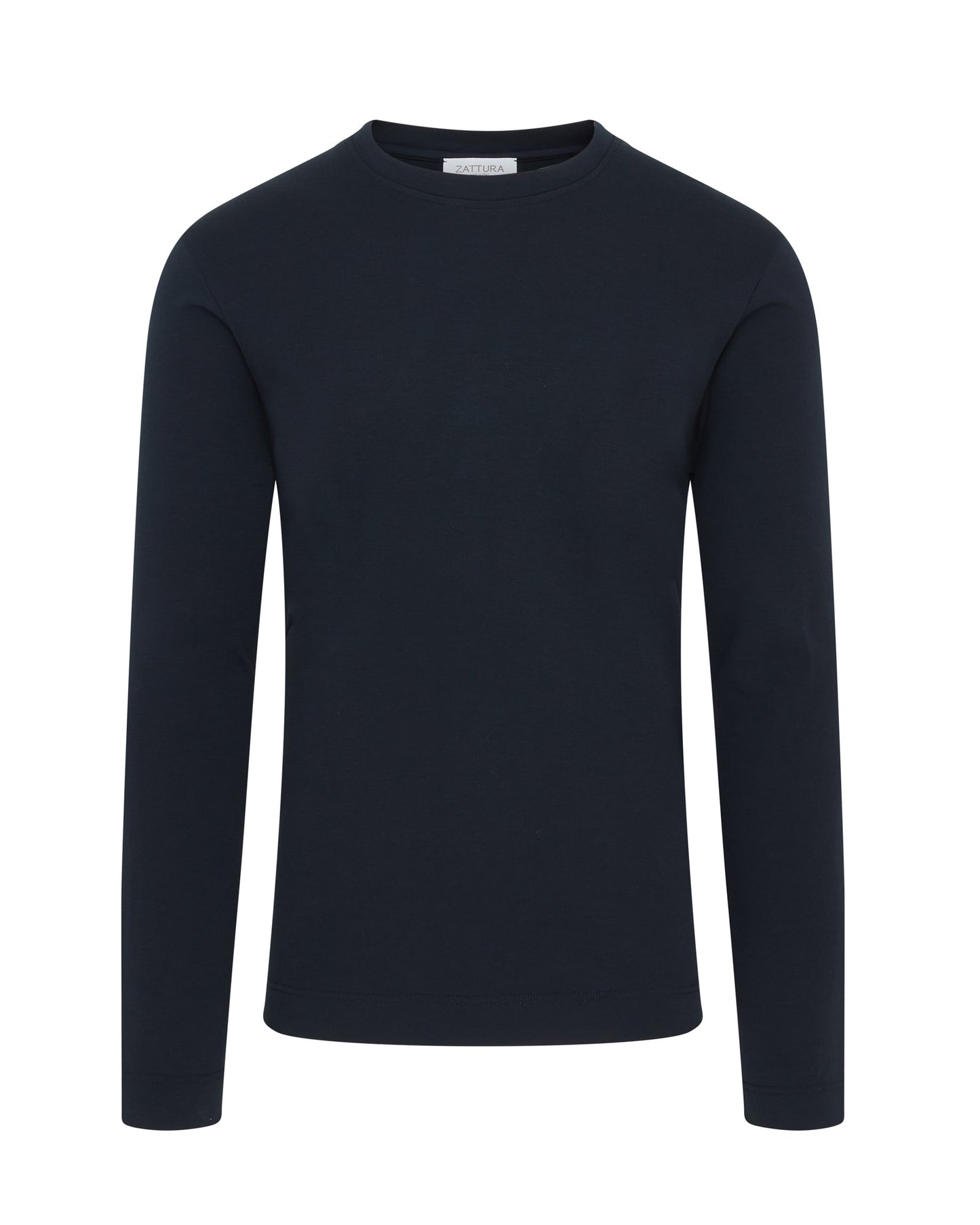 Long Sleeve Supima Cotton T-Shirt (Navy)