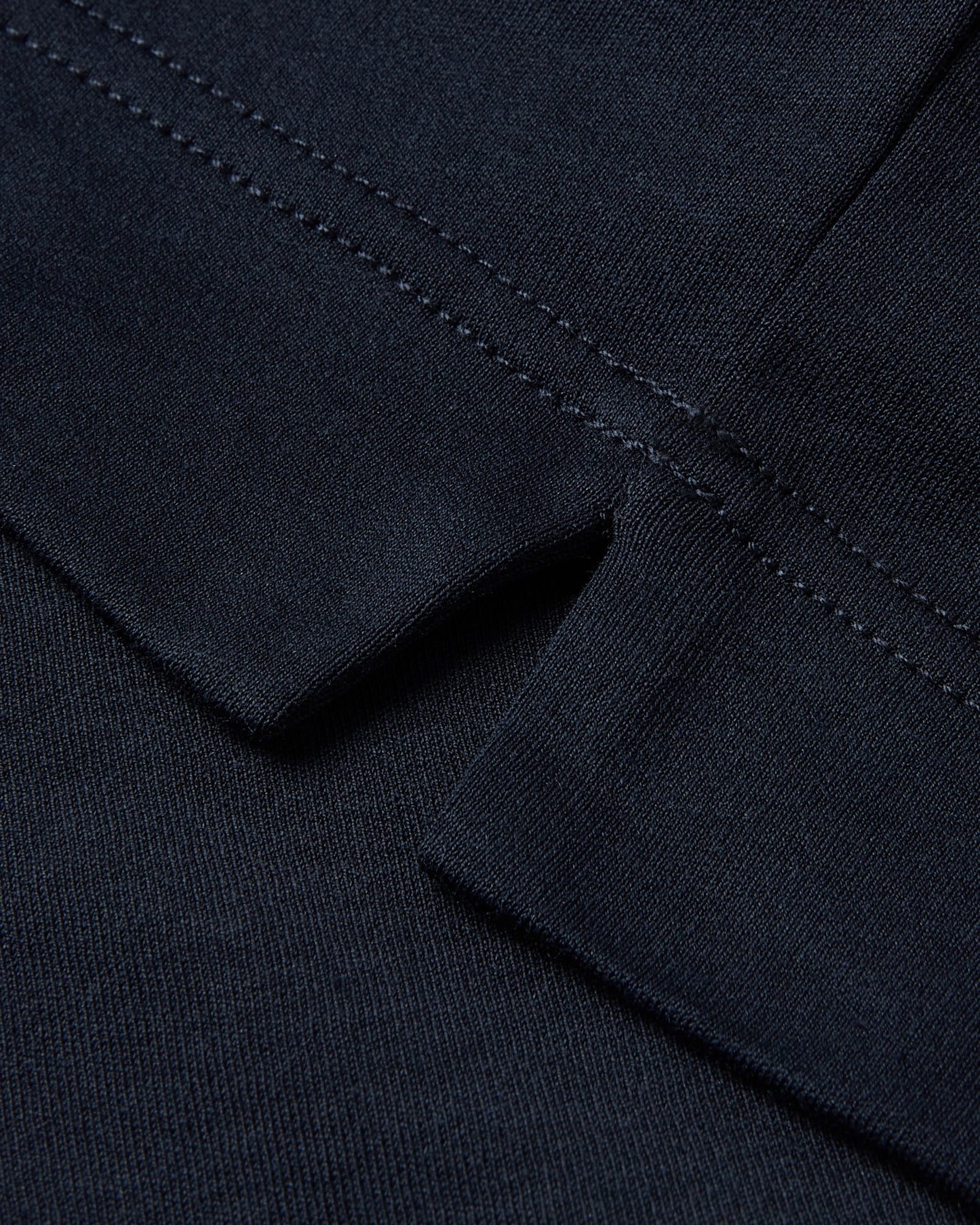 Long Sleeve Supima Cotton T-Shirt (Navy)
