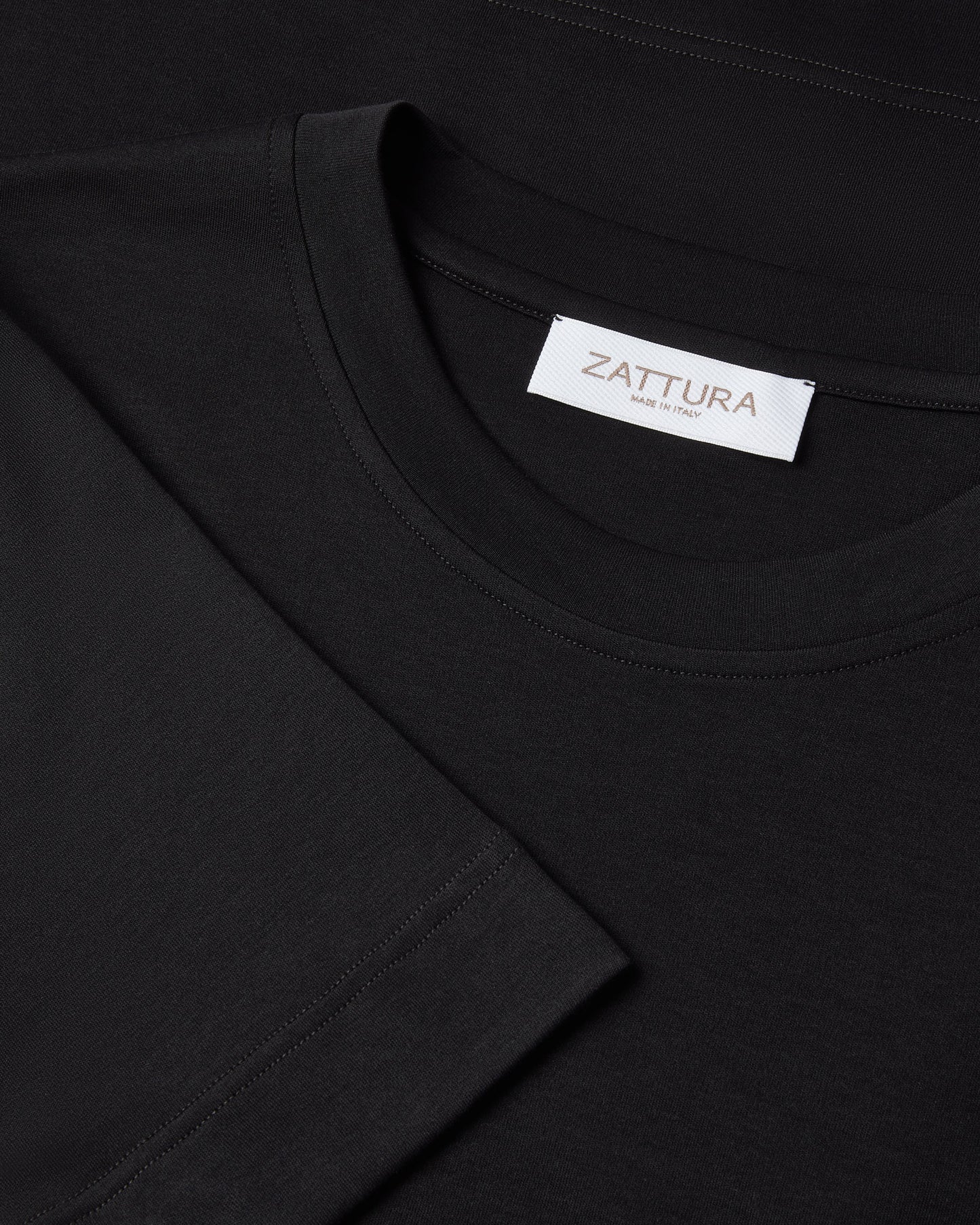 Short Sleeve Supima Cotton T-Shirt (Black)