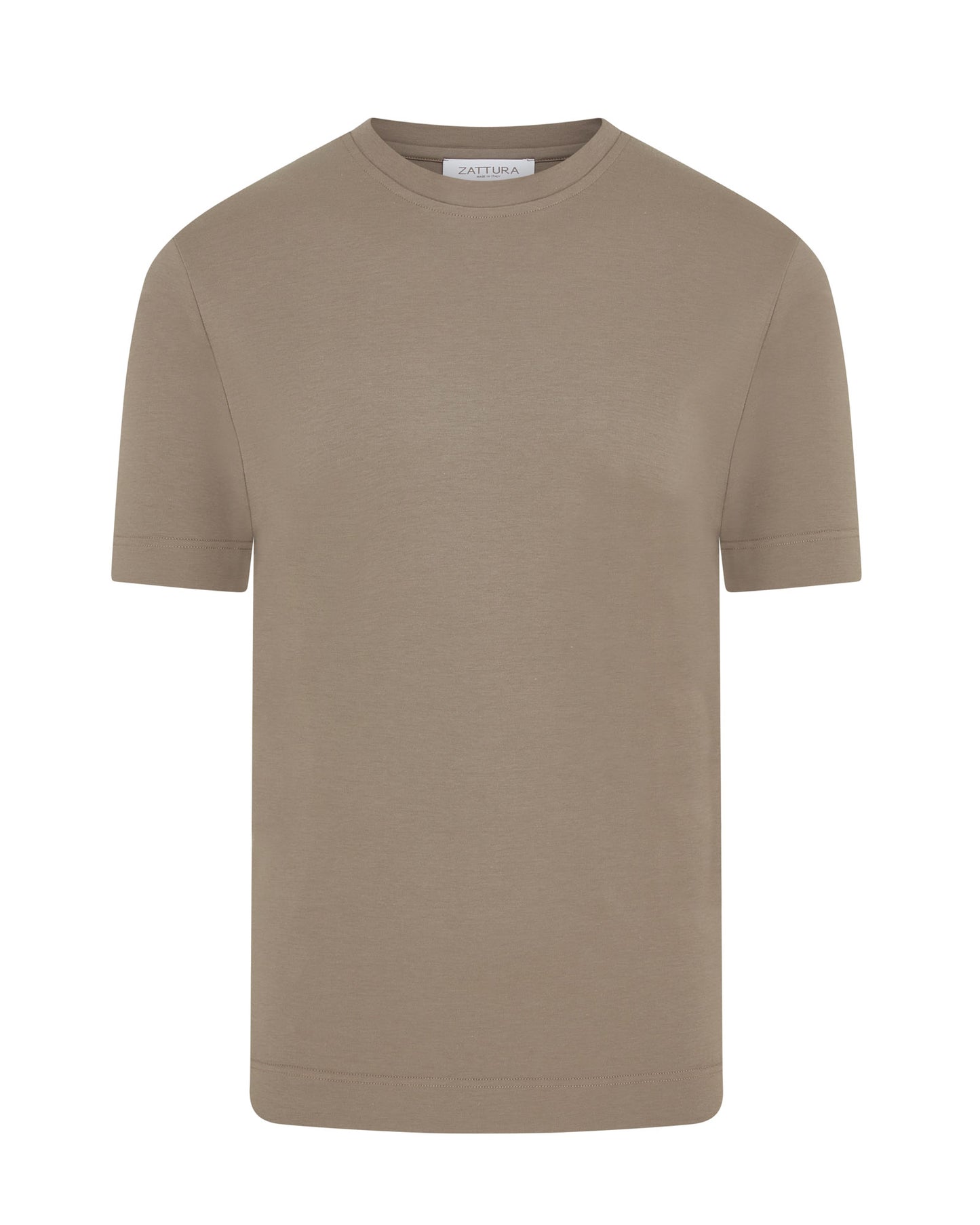 Short Sleeve Supima Cotton T-Shirt (Mushroom)