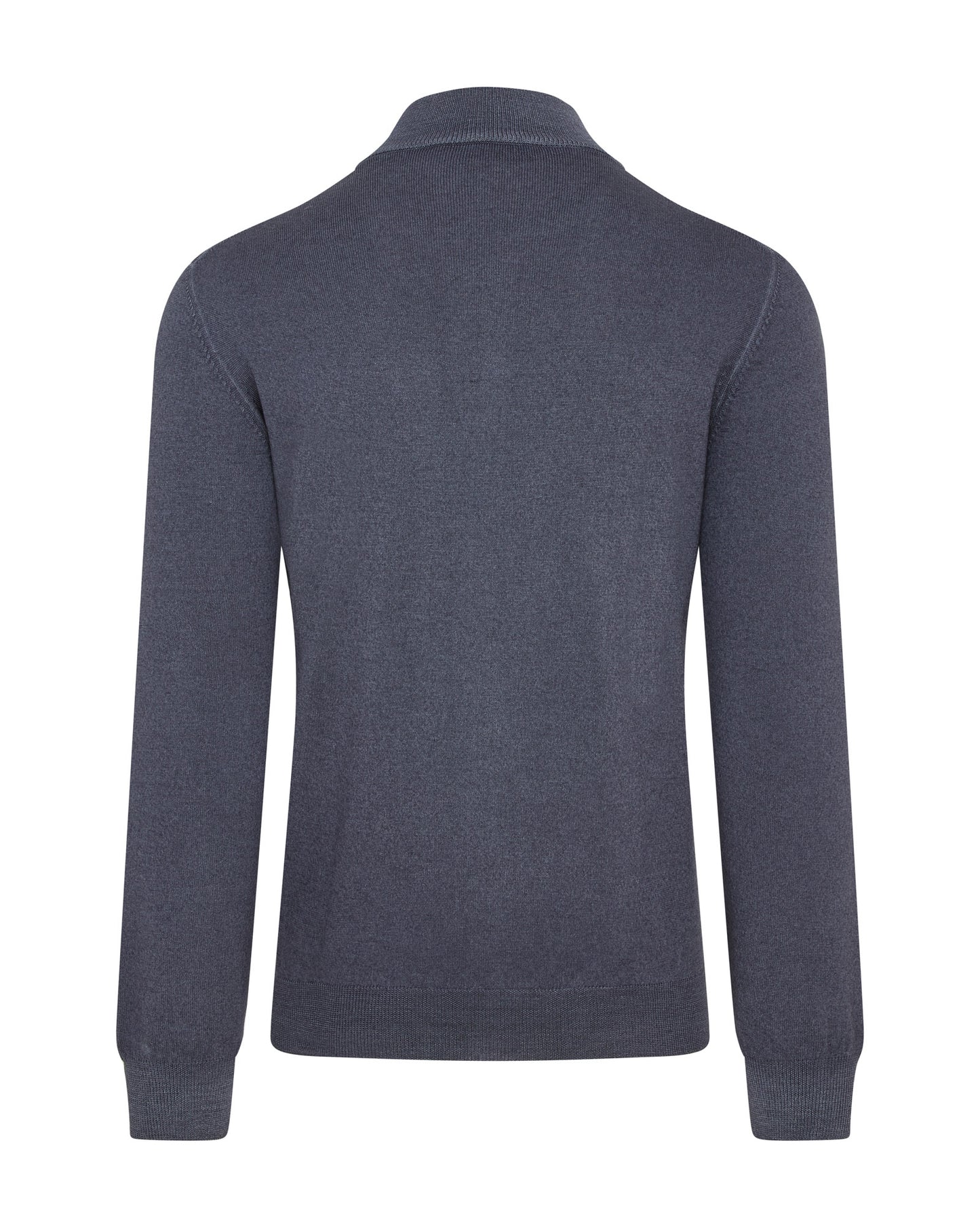 Full Zip Garment Dyed Cardigan (Charcoal)