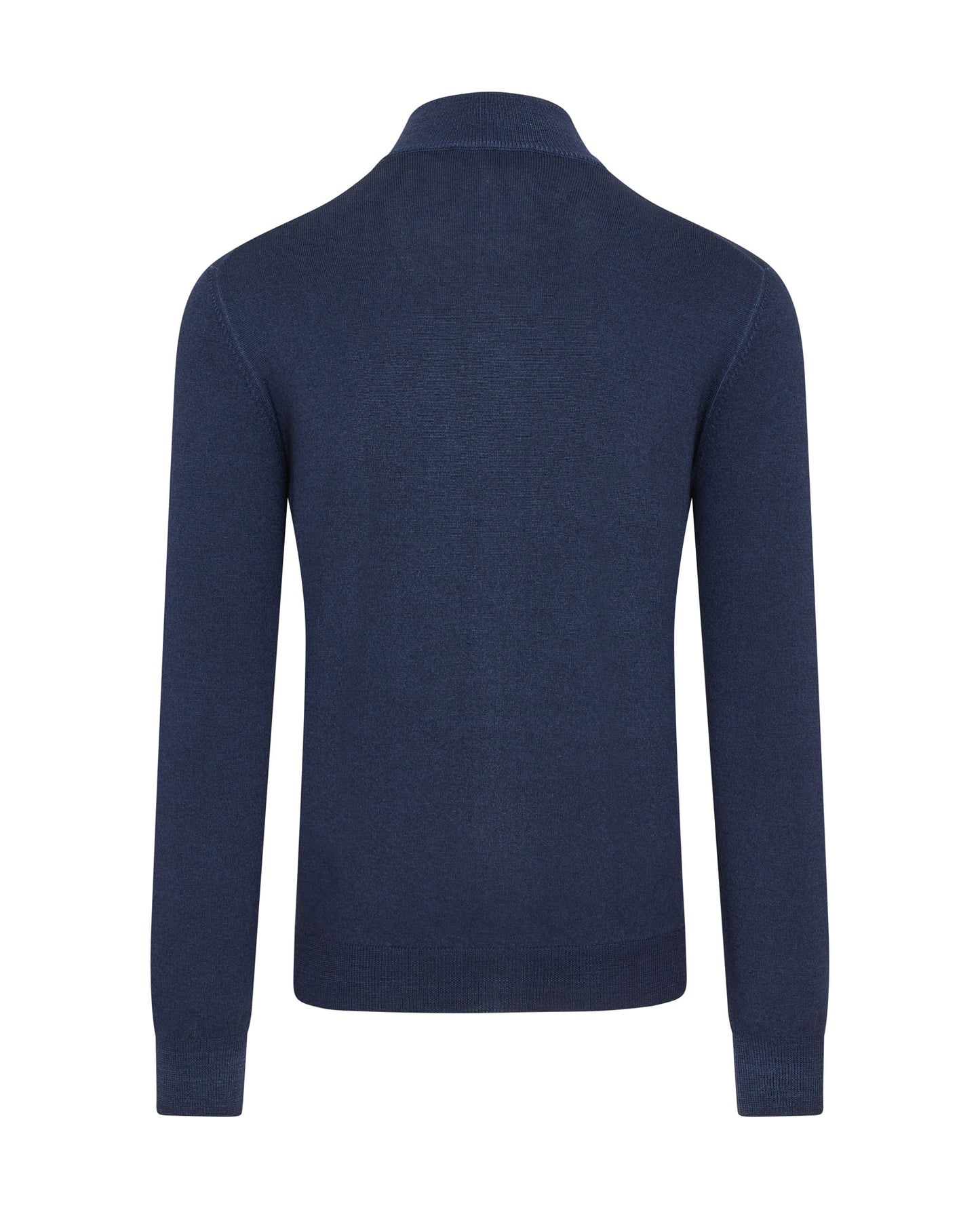 Full Zip Garment Dyed Cardigan (Blue)