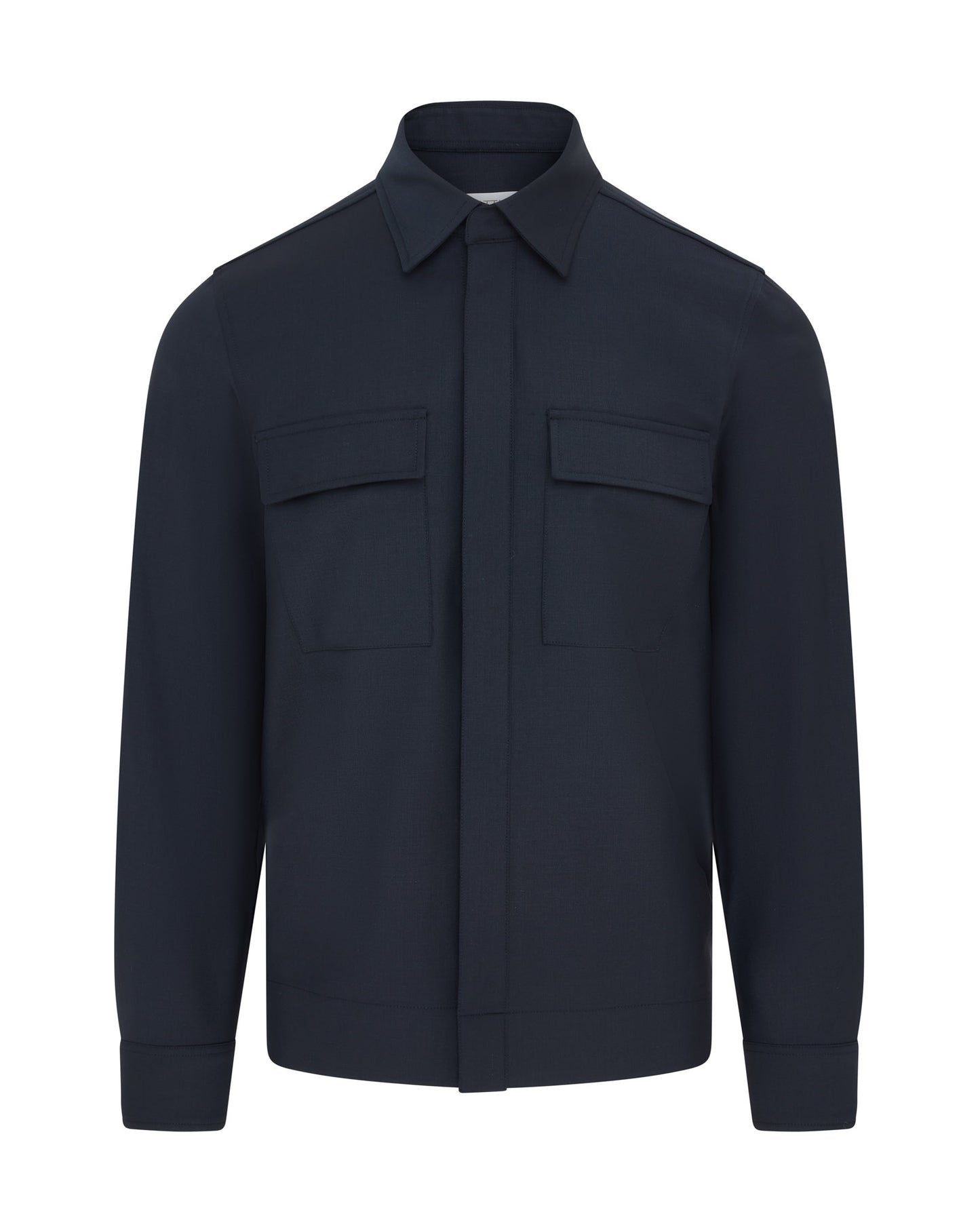 Performance Wool Unlined Jacket (Navy)