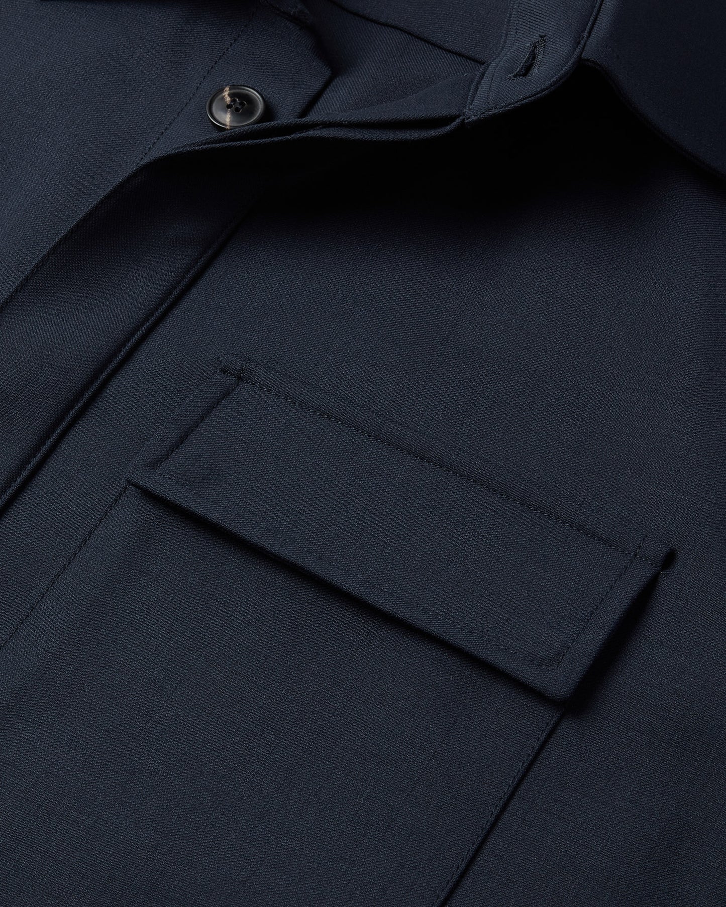 Performance Wool Unlined Jacket (Navy)