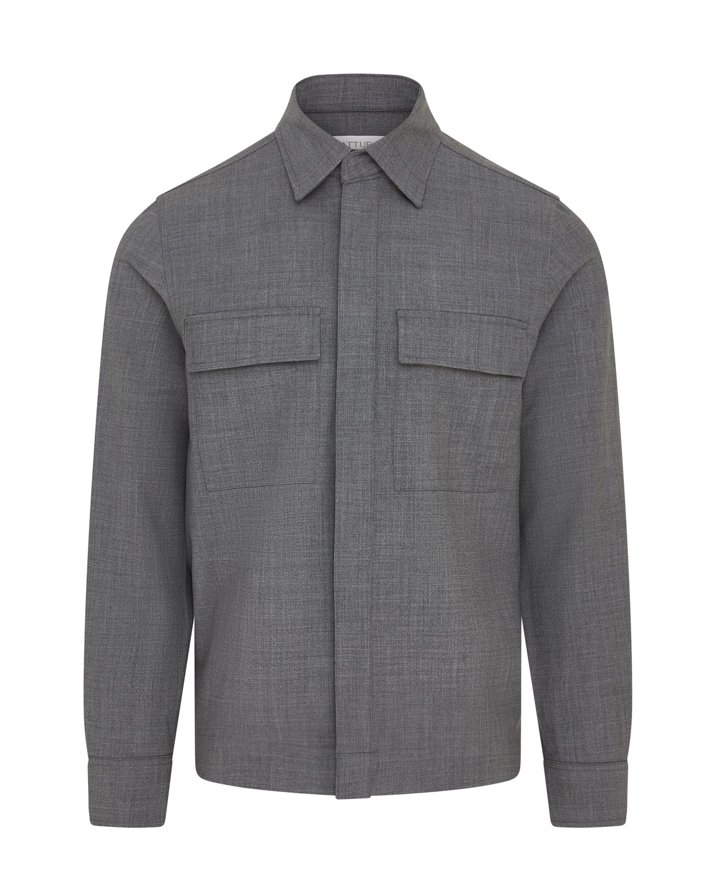 Performance Wool Unlined Jacket (Grey)