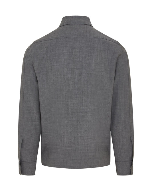 Performance Wool Unlined Jacket (Grey)