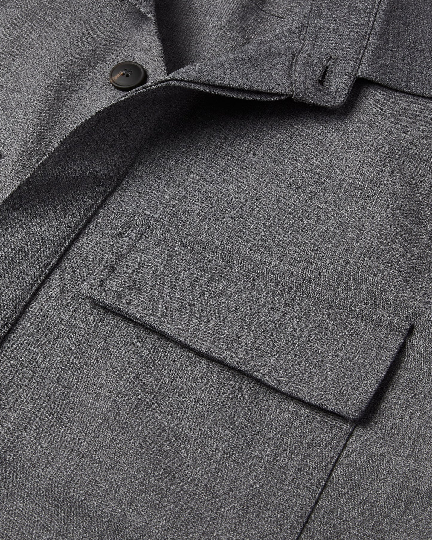 Performance Wool Unlined Jacket (Grey)