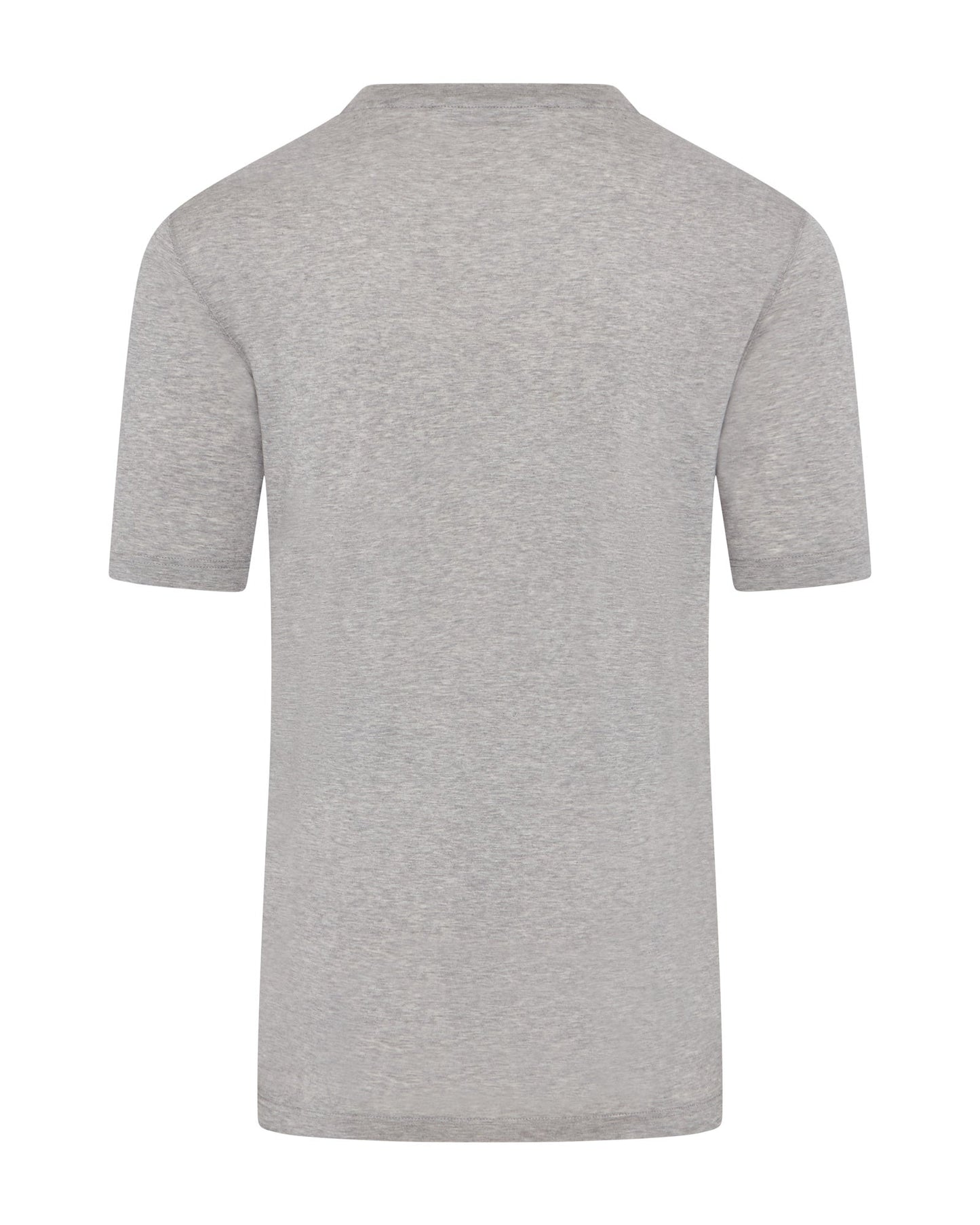 Zattura Mercerised Short Sleeve T-Shirt (Grey Marl)