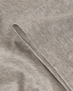 Short Sleeve Mercerised T-shirt (Grey Marl)