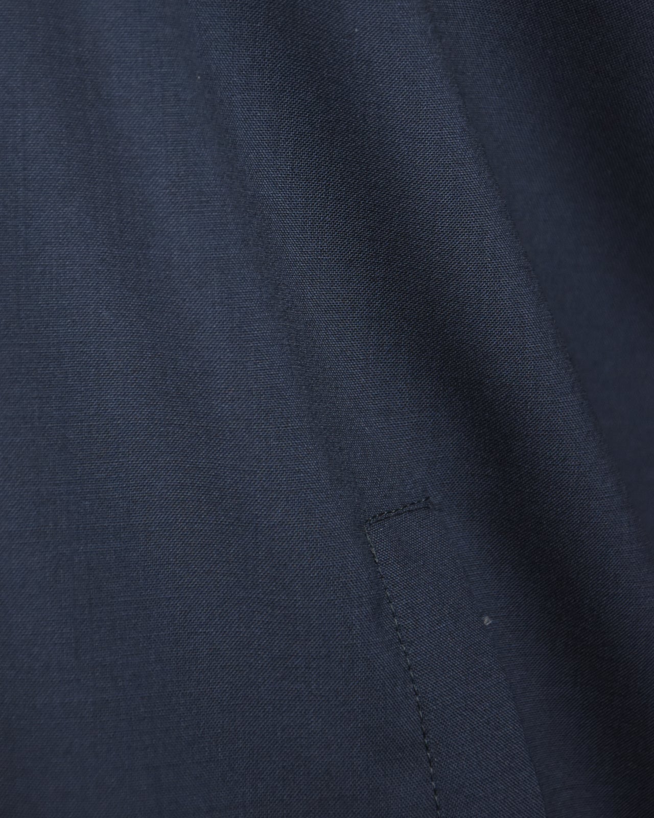 Zattura Wool Front Hybrid Zip Jacket (Navy)