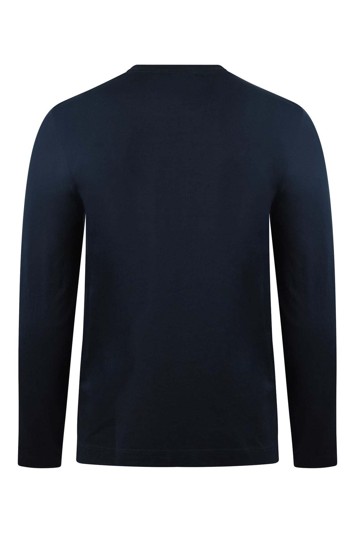 Zattura Supima Cotton Long Sleeve T-shirt (Navy)