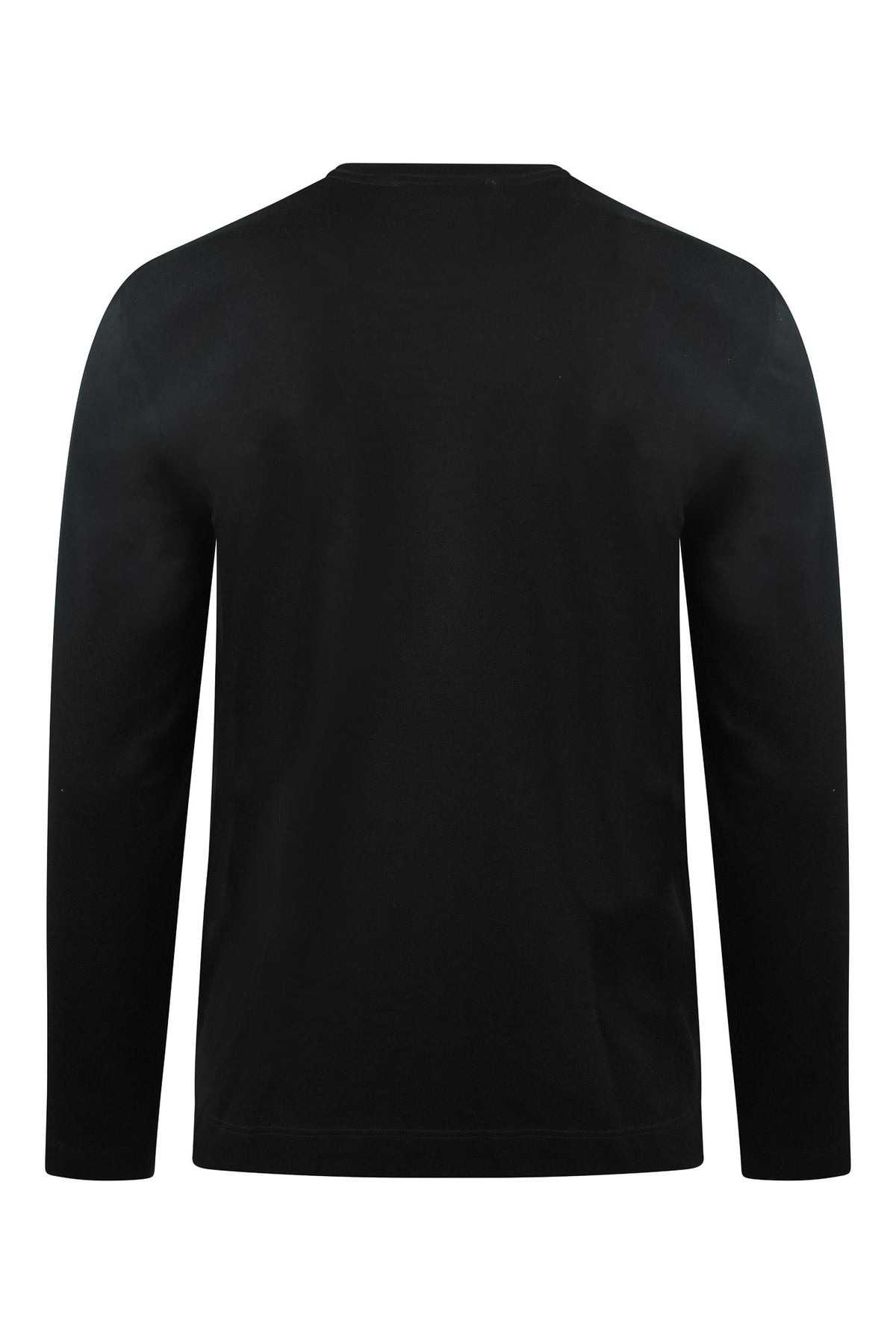 Zattura Supima Cotton Long Sleeve T-shirt (Black)