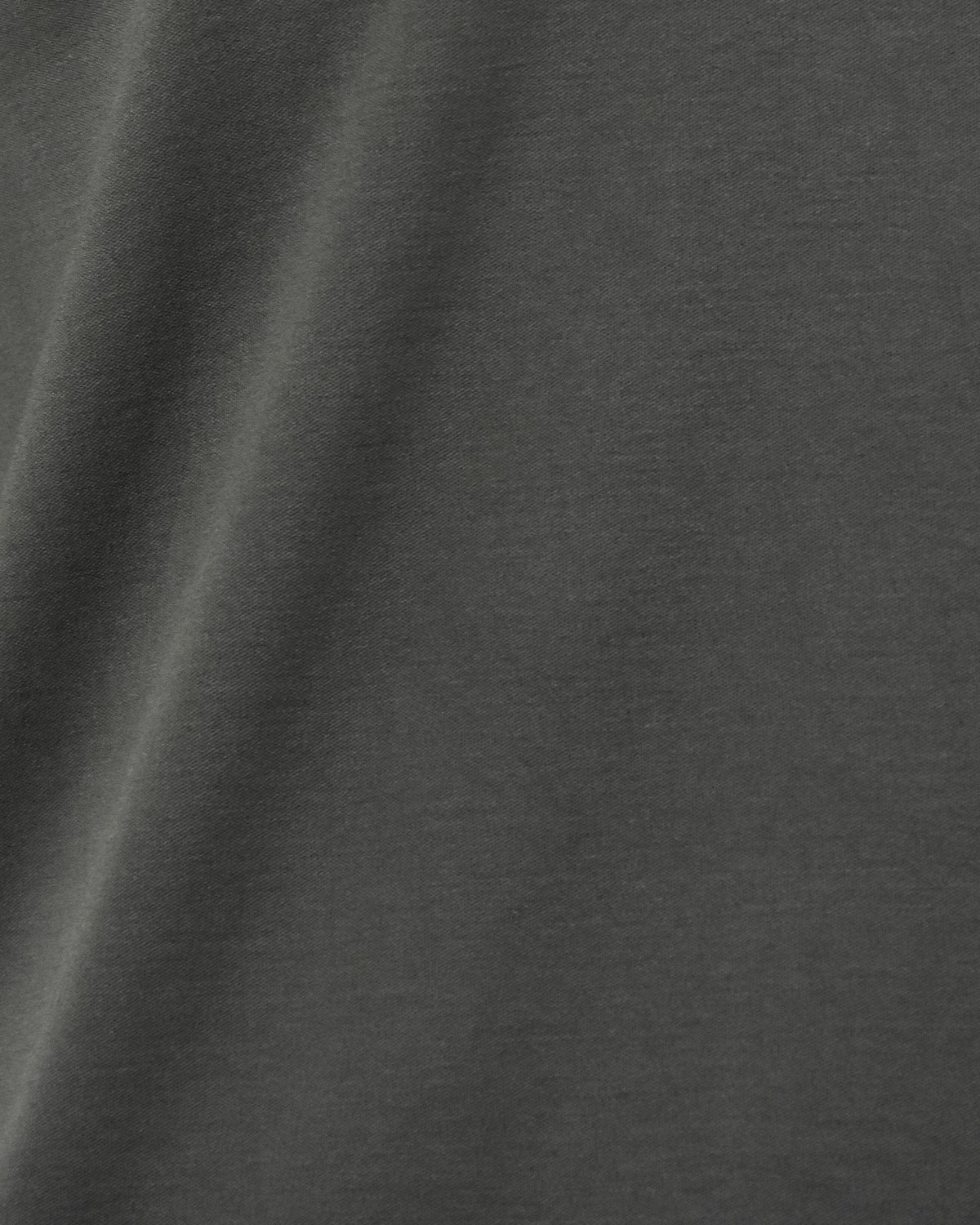 Zattura Supima Cotton Short Sleeve High Collar T-shirt (Dark Taupe)