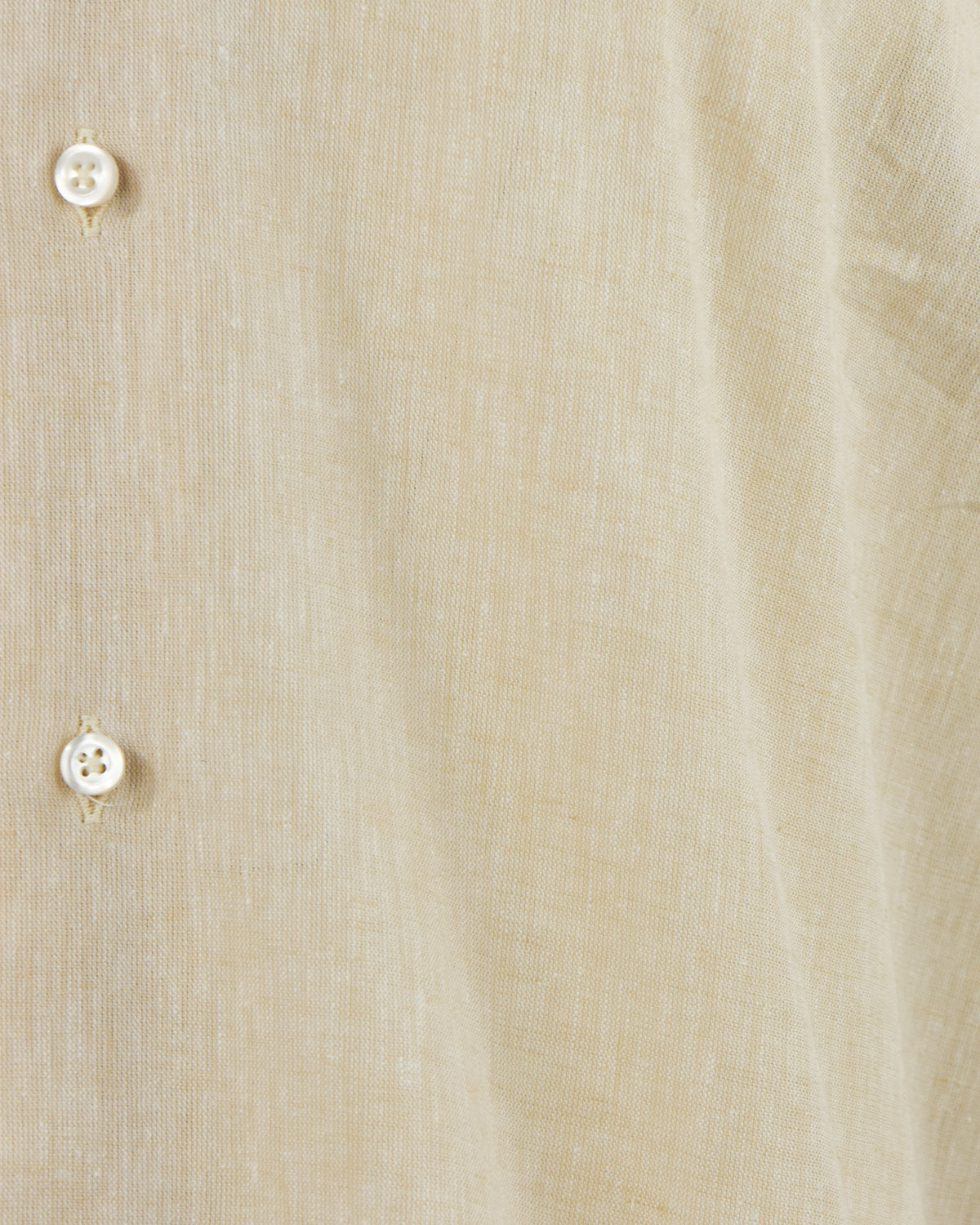Zattura Cotton & Linen Long Sleeve Shirt (Beige)