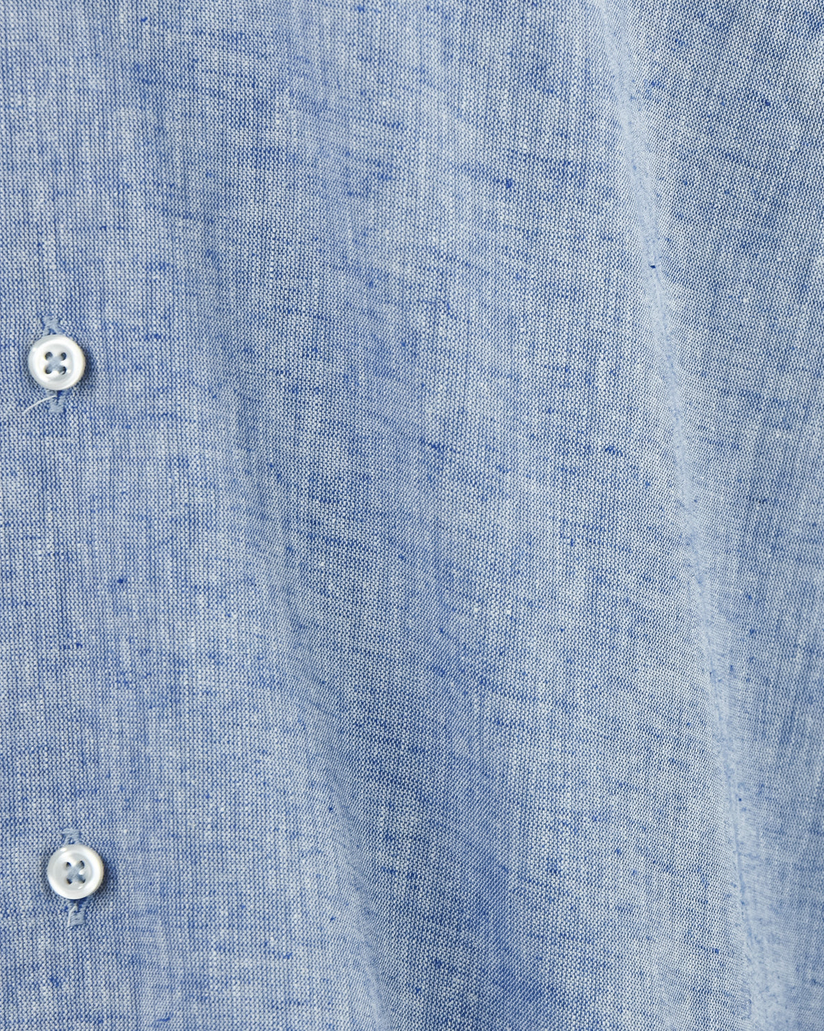 Zattura Cotton & Linen Long Sleeve Shirt (Light Blue)