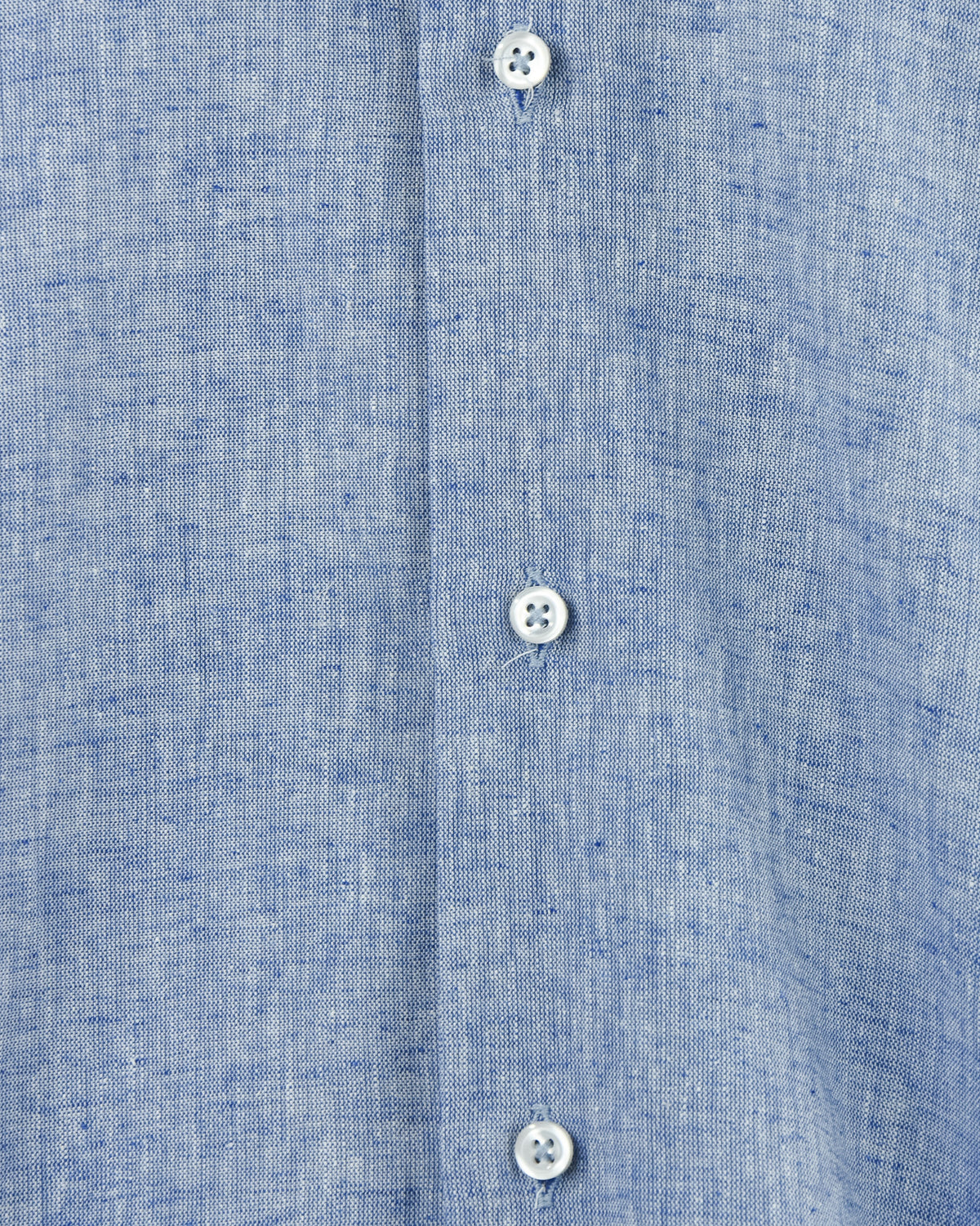 Zattura Cotton & Linen Long Sleeve Shirt (Light Blue)