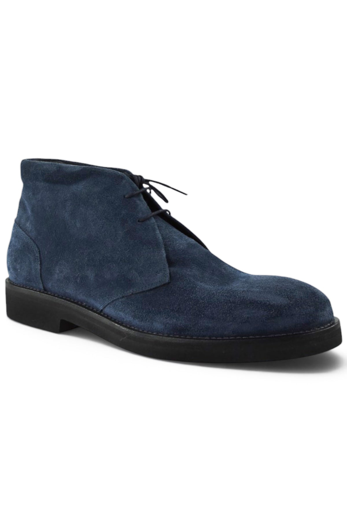 Zattura Suede Chukka Boot With Vibram Sole (Navy)