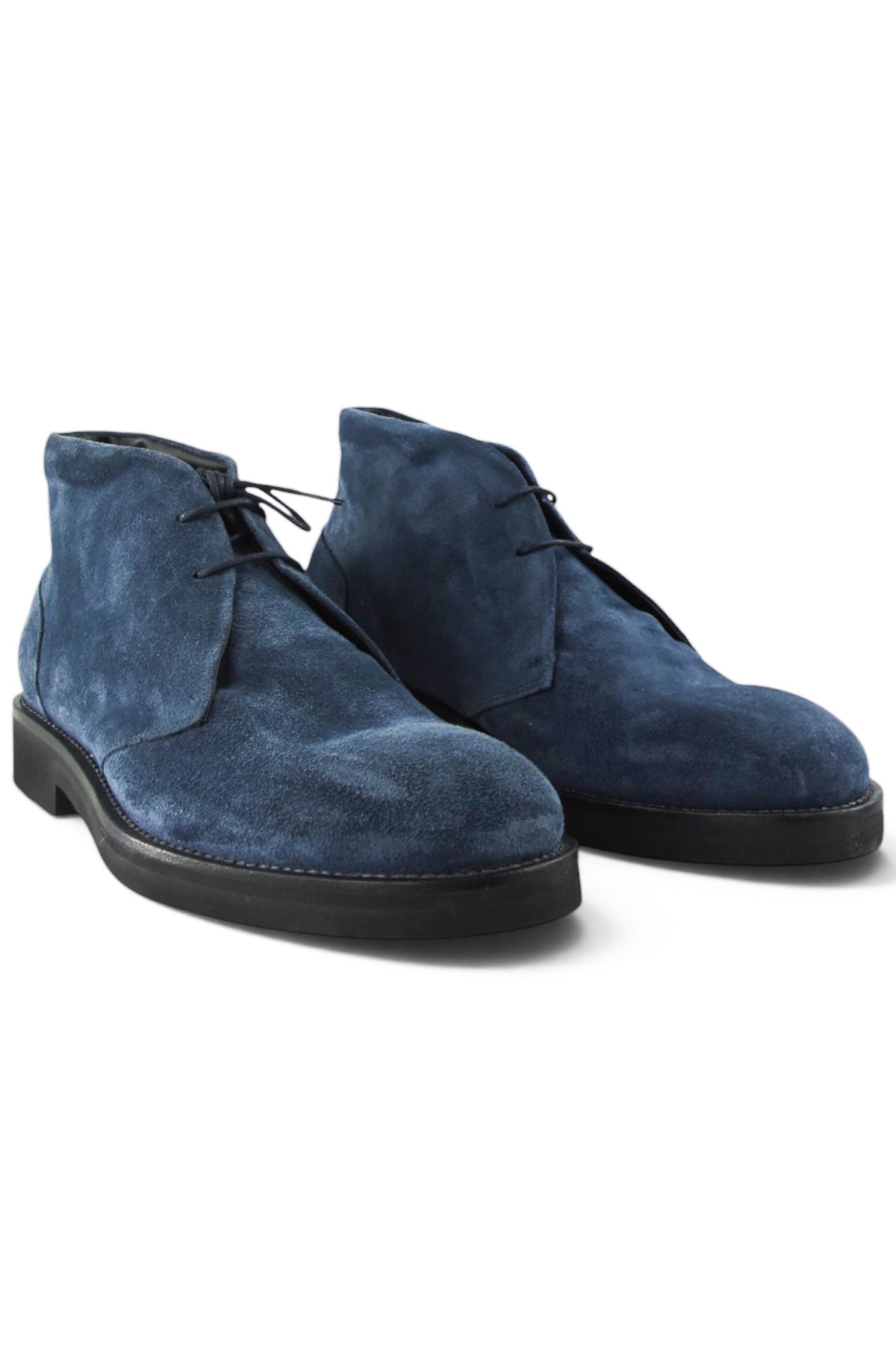 Zattura Suede Chukka Boot With Vibram Sole (Navy)