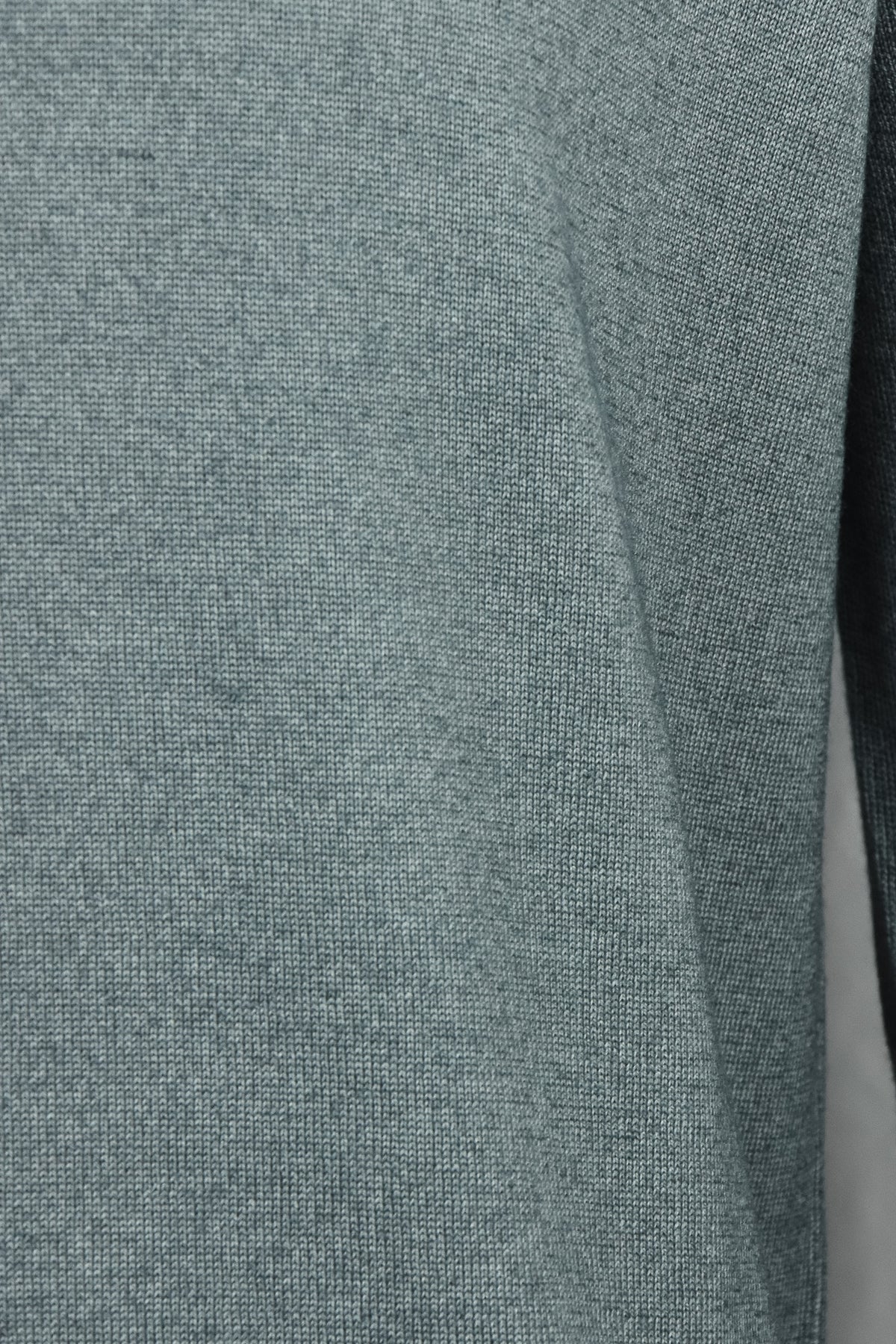 Zattura Full Zip Garment Dyed Cardigan (Petrol Blue)