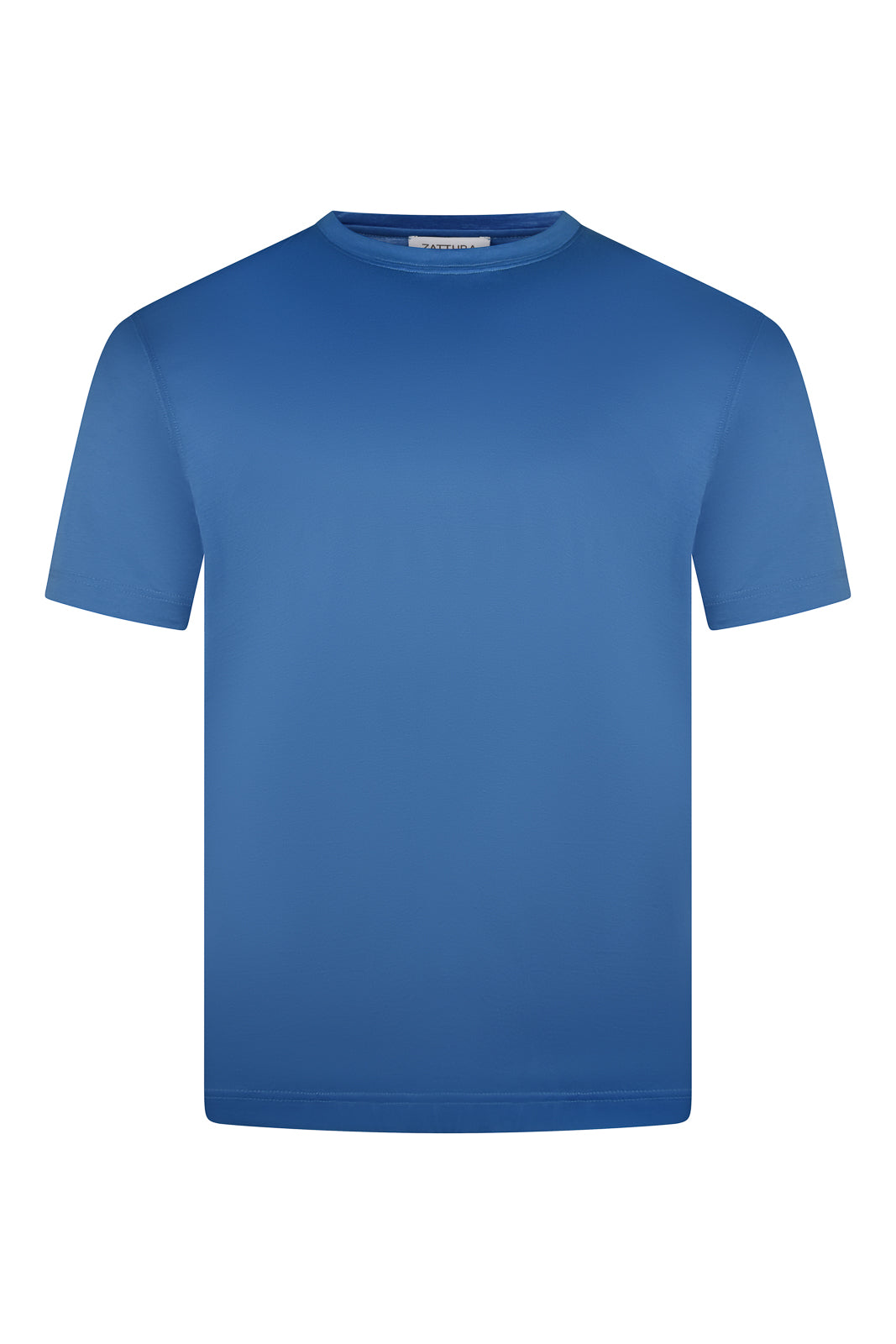 Zattura Mercerised Short Sleeve T-Shirt (Deep Blue)