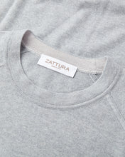 Load image into Gallery viewer, Cashmere Mix Raglan Crew Neck Knit (Grey)
