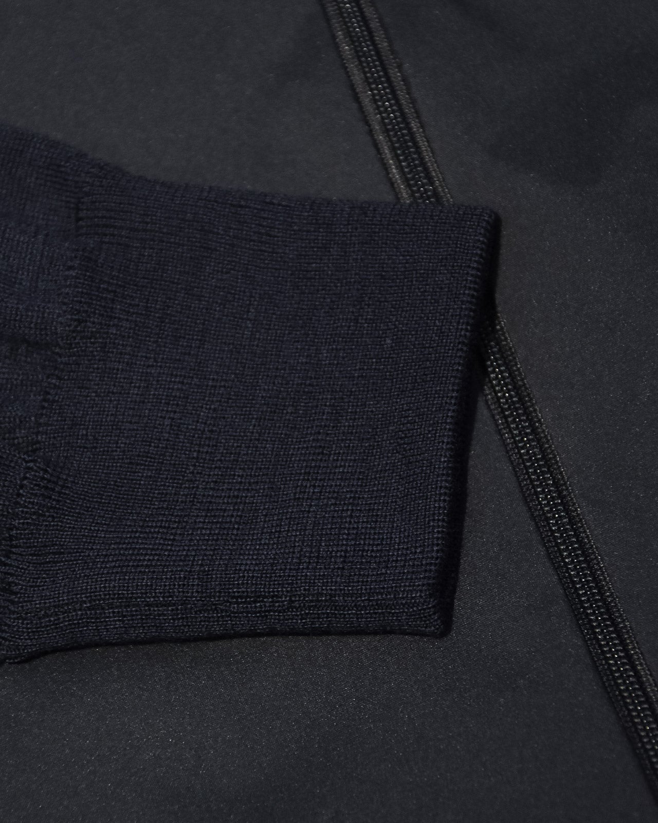 Zattura Tech Hybrid Zip Hooded Jacket (Navy)