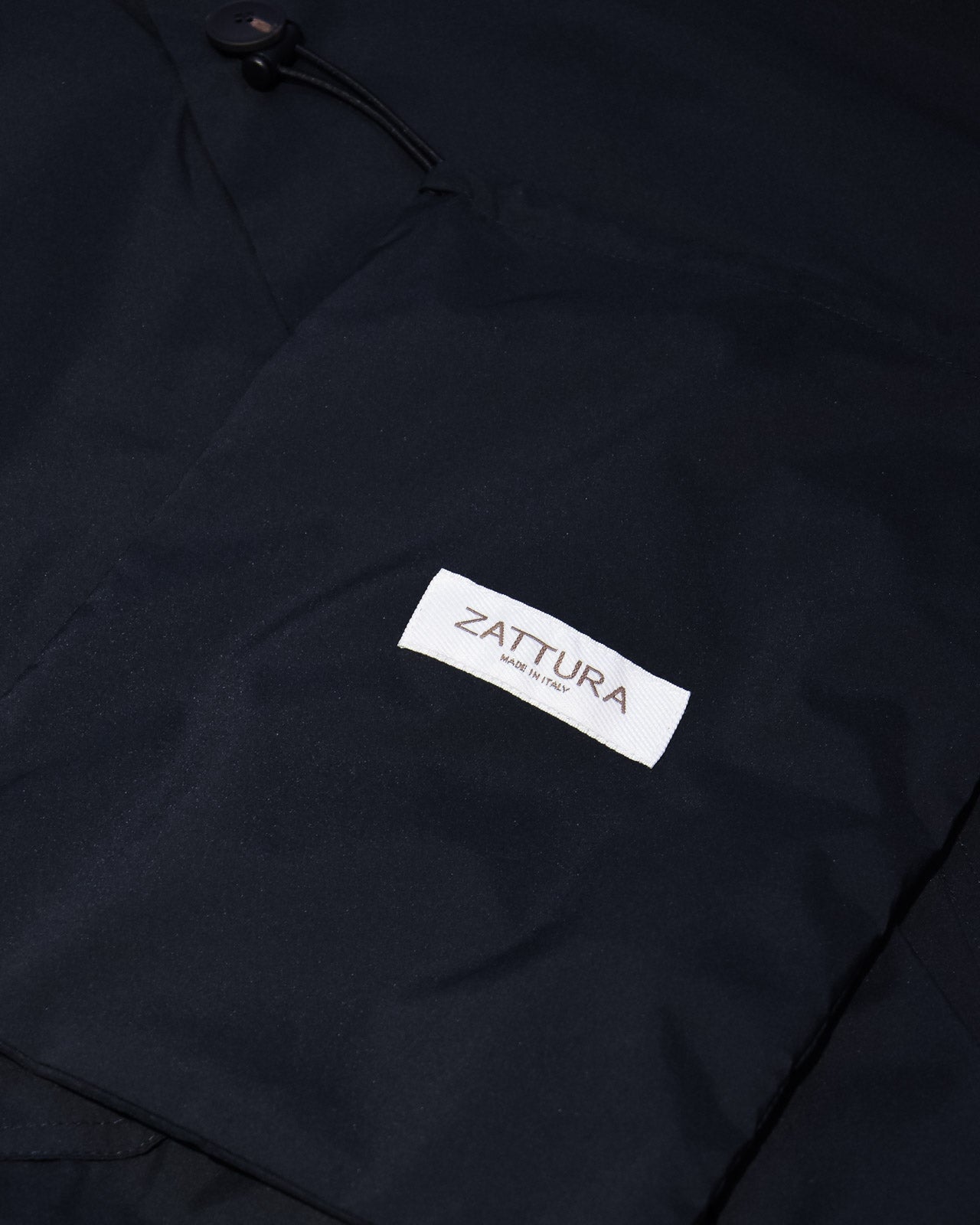 Zattura Tech Button Bomber Jacket (Navy)
