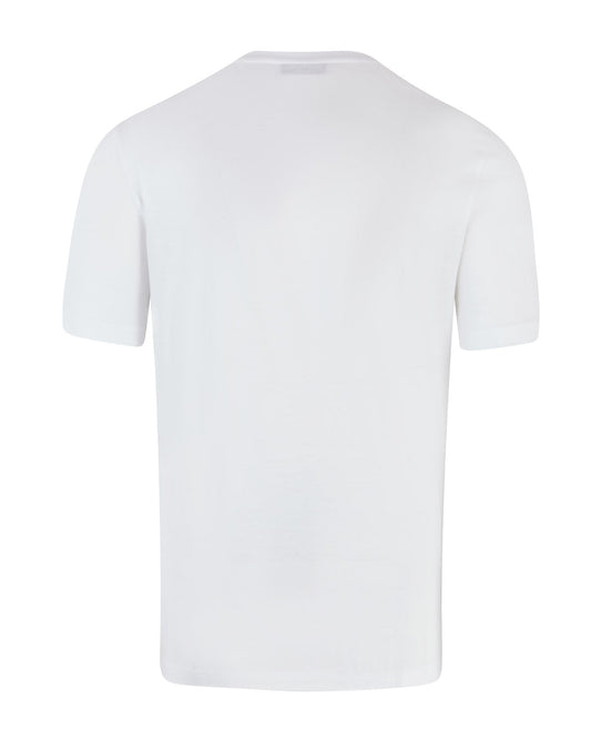 Zattura Mercerised Short Sleeve T-Shirt (White)