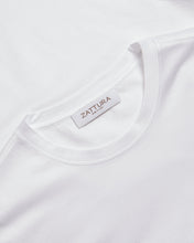 Load image into Gallery viewer, Mercerised Short Sleeve T-shirt (White)
