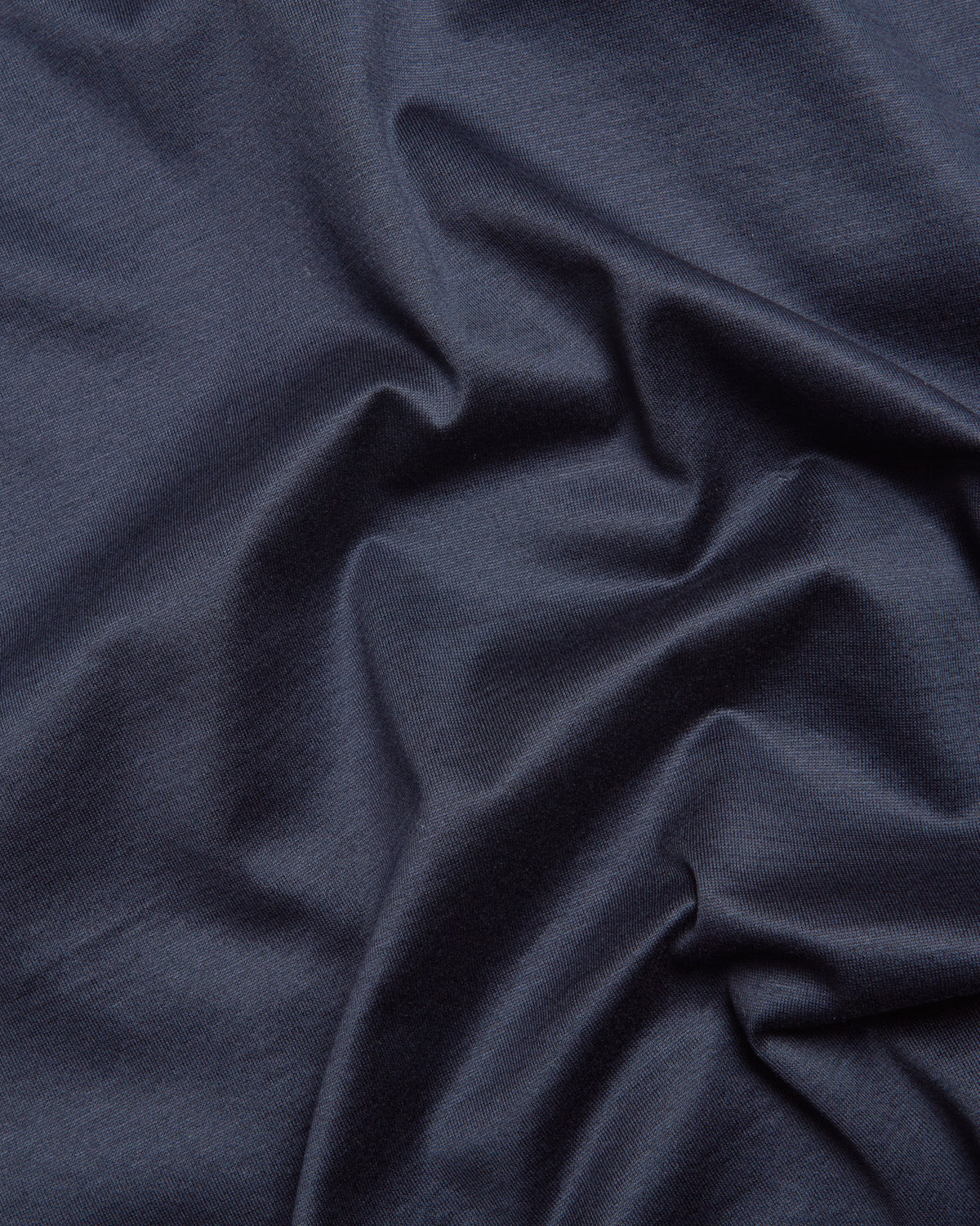 Mercerised Short Sleeve T-Shirt (Navy)