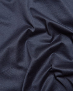 Short Sleeve Mercerised T-shirt (Navy)