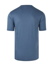 Load image into Gallery viewer, Short Sleeve Mercerised T-shirt (Petrol Blue)
