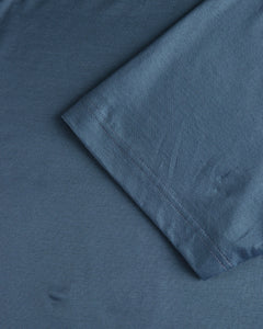 Short Sleeve Mercerised T-shirt (Petrol Blue)