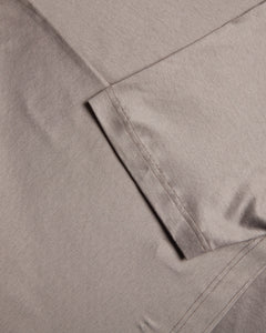 Short Sleeve Mercerised T-shirt (Taupe Brown)