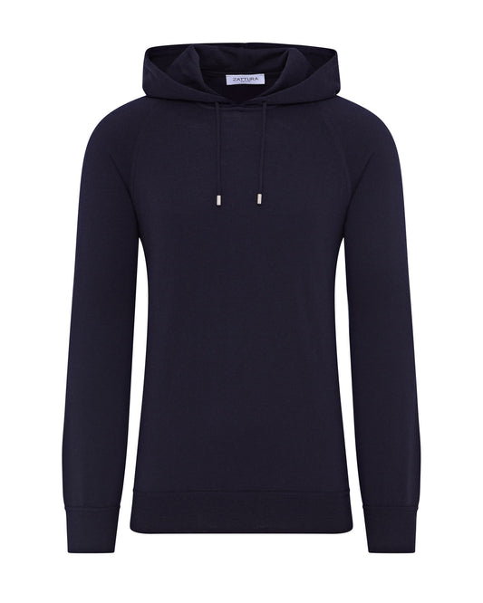 Techwool Knitted Hoodie (Navy)