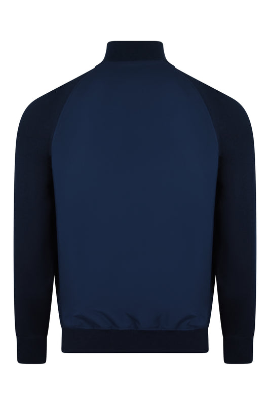 Zattura Raglan Hybrid Bomber Jacket (Navy)